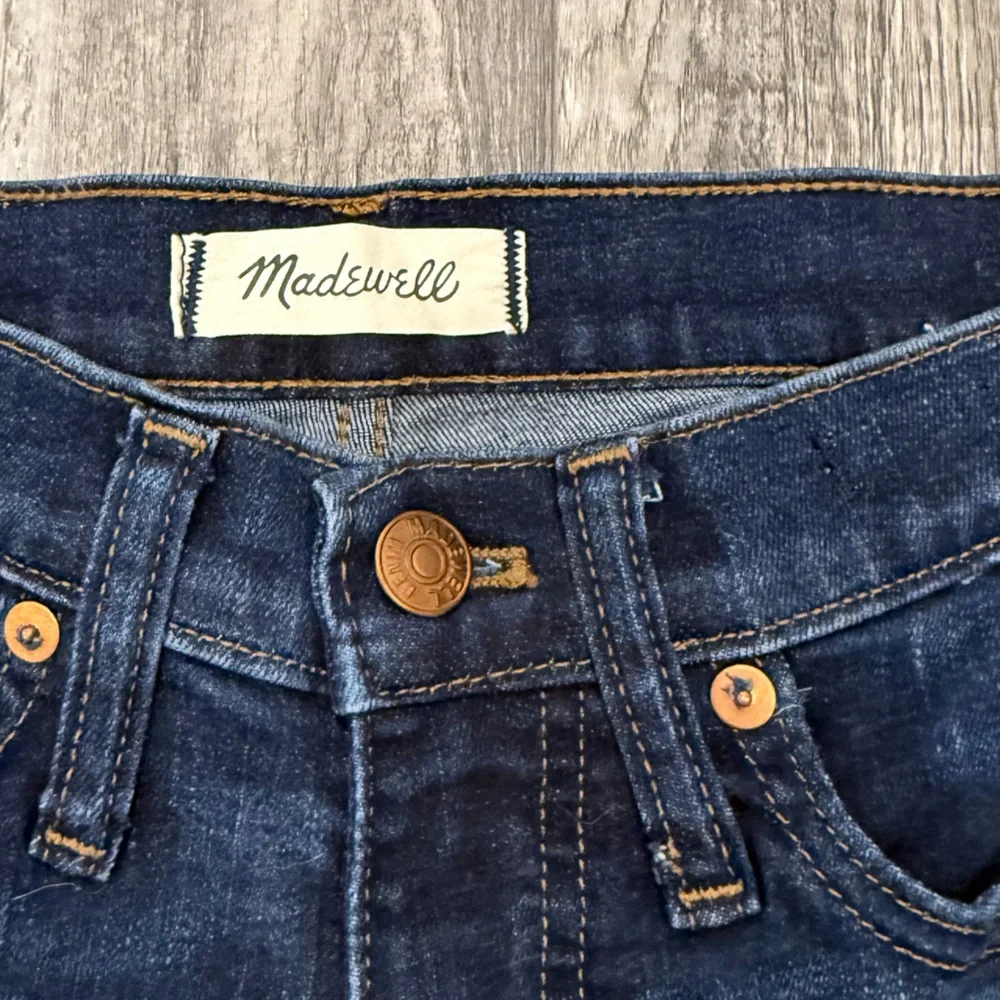 Madewell 10” High Rise Skinny Dark Blue Women's Jeans - 24 - Picture 9 of 10